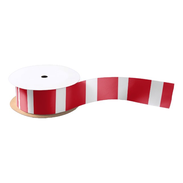 Peruvian Flag & Peru travel, holiday/sports Satin Ribbon (Spool)