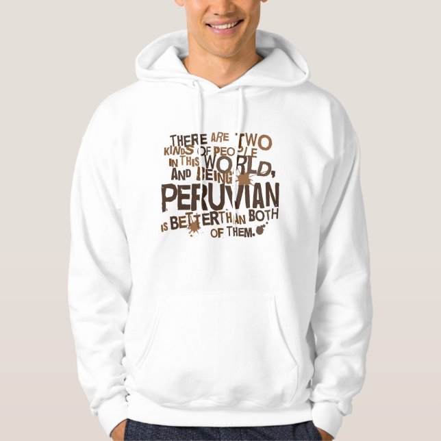 Peruvian Gift (Funny) Hoodie (Front)