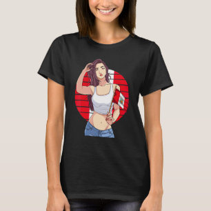 Peruvian Girl Peru Flag Peruanos Latino Pride T-Shirt
