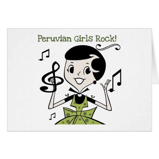 Peruvian Girls Rock (Front Horizontal)