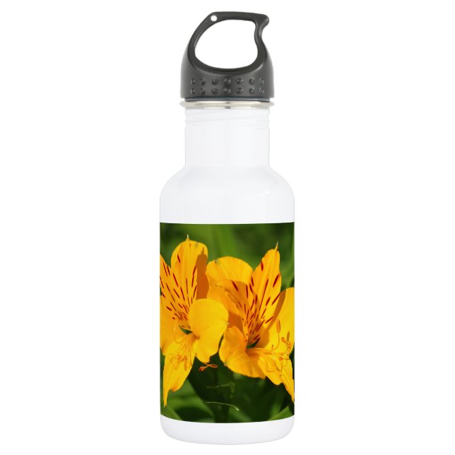 Peruvian Lilies 532 Ml Water Bottle (Front)