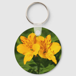 Peruvian Lilies Key Ring