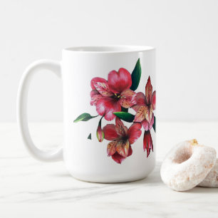 Peruvian Lily Love is the answer love mug