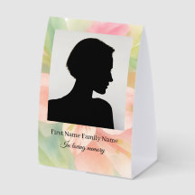 Peruvian lily pastel funeral