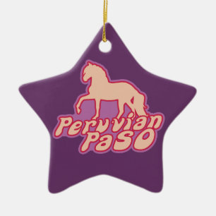 Peruvian Paso Ceramic Tree Decoration