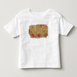 Peruvian shroud; cotton and vicuna brocaded toddler T-Shirt