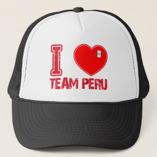 PERUVIAN sport designs Trucker Hat