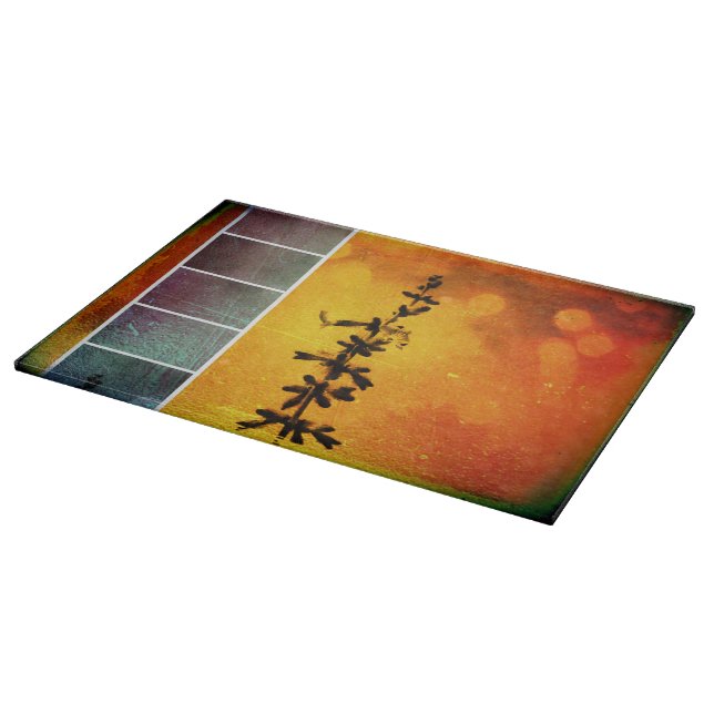Pervoskia Collage Aflame Cutting Board (Corner)