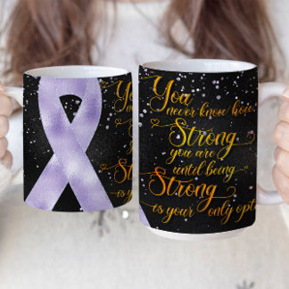 Perwinkle Awareness Ribbon Mug Design
