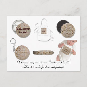 Pesach Ad Postcard 1