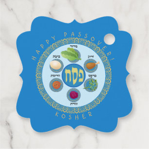 Pesach Seder Kosher six different Passover foods Favour Tags