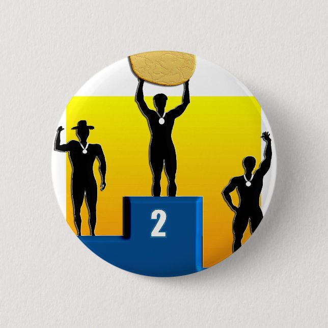 Pesach Sheini 6 Cm Round Badge (Front)