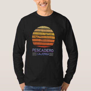 Pescadero - Northern California Coast - Retro Suns T-Shirt