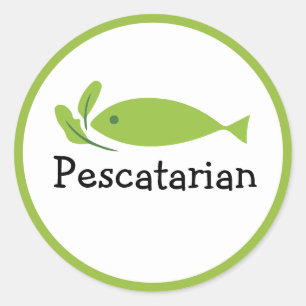 Pescatarian Diet Fish Ecological Green Food Label