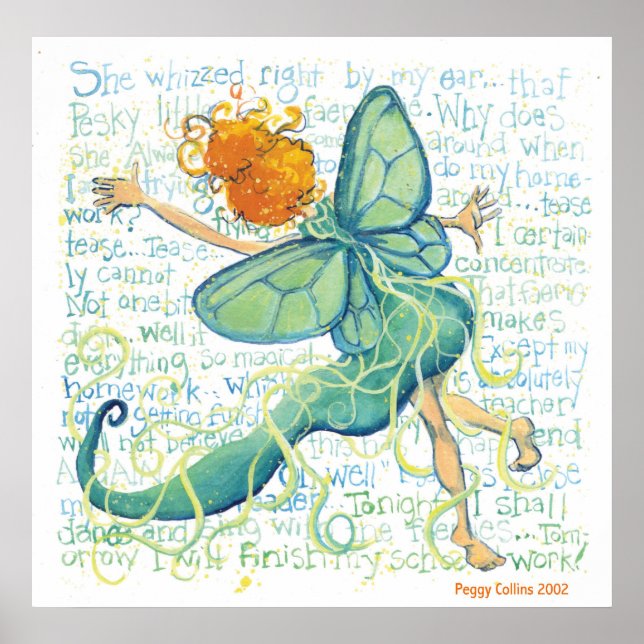 Pesky Faerie Poster (Front)