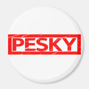 Pesky Stamp Magnet