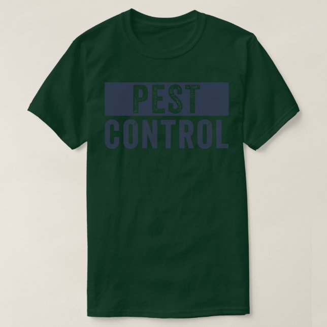 Pest Control Bug Exterminator Halloween Costume 2 T-Shirt (Design Front)