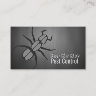 Pest Control, Bugs Business Card