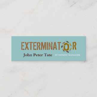 Pest Control - Business card
