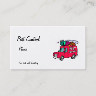 Pest Control Business Card