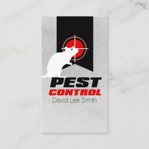 Pest control business card