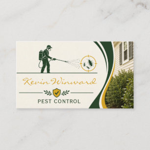 Pest Control Business Card
