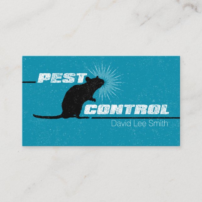 Pest control business card (Front)