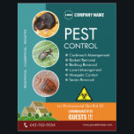 Pest Control Custom Flyer<br><div class="desc">Perfect for local marketing,  this flyer is an effective tool for promoting your services,  special offers,  or seasonal discounts.</div>