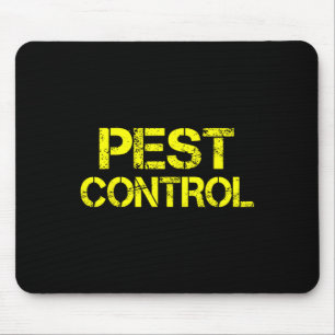 Pest Control Exterminator Halloween Costume Mouse Mat