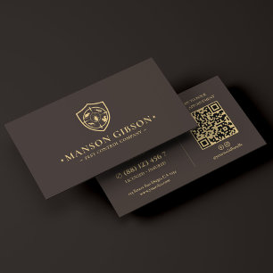 Pest Control Logo Espresso Modern Exterminator Business Card