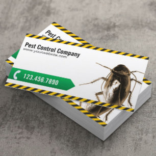 Pest Control Professional Business Card