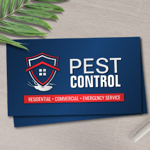 Pest Control Services - Exterminator Business Card