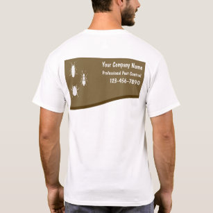 Pest Control T-Shirts For Business