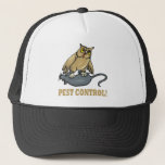 Pest Control Trucker Hat<br><div class="desc">Show your violent side with this sarcastic and humourous design.</div>