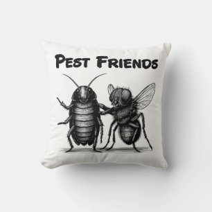 Pest Friends BFF Cushion