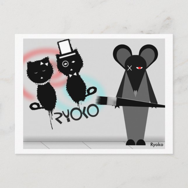 Pest Modernism Postcard (Front)