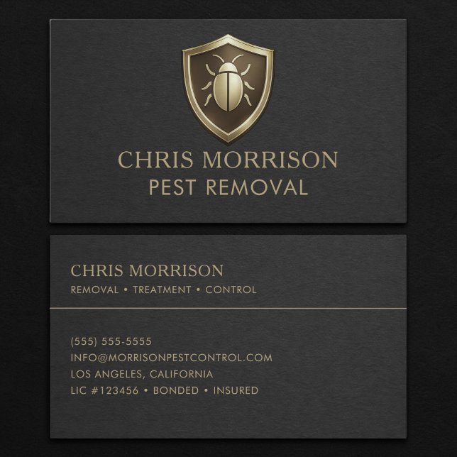 Pest Removal Business Card (Creator Uploaded)