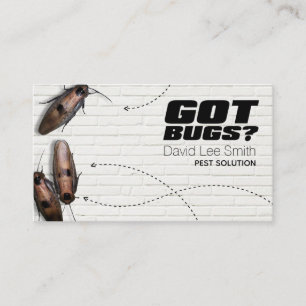 Pest solution business card