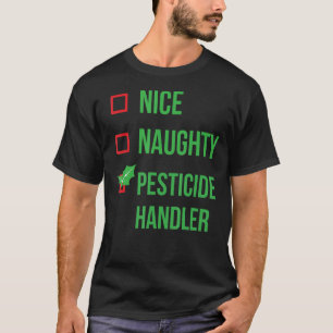 Pesticide Handler Funny Pajama Christmas T-Shirt
