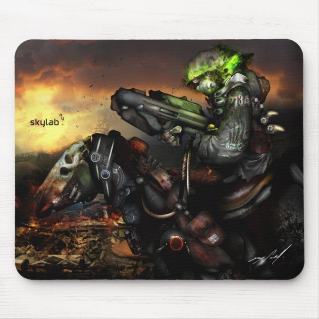 Pestilence Mouse Mat (Front)