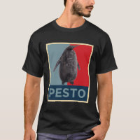 Pesto Penguin: Hope Poster Style Design