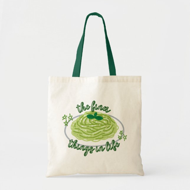 pesto - the finer things series - tote bag (Front)
