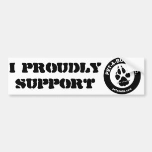 Pet-A-Bulls Bumper Sticker