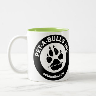 Pet-A-Bulls Two-Tone Coffee Cup