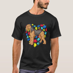 Pet Airedale Terrier Autism Awareness Month For Do T-Shirt