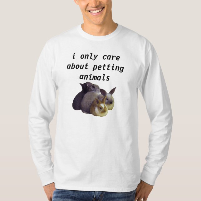 pet all animals T-Shirt (Front)