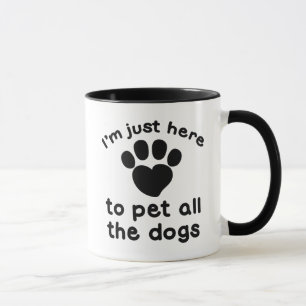 Pet All The Dogs Mug