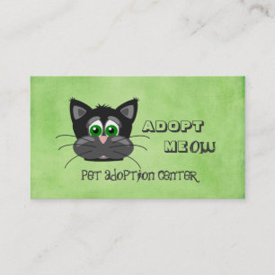 Pet Animal Adoption Centre Shelter Business Card