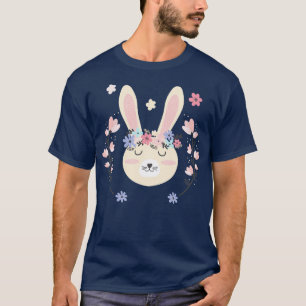 Pet Animal Lover Gift Vintage Rabbit T-Shirt