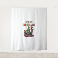 Pet Animal Lovers Xmas Beagle Dogs Decorating Chri